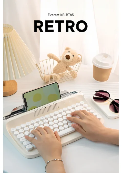 Everest KB-BT85 Retro Bluetooth